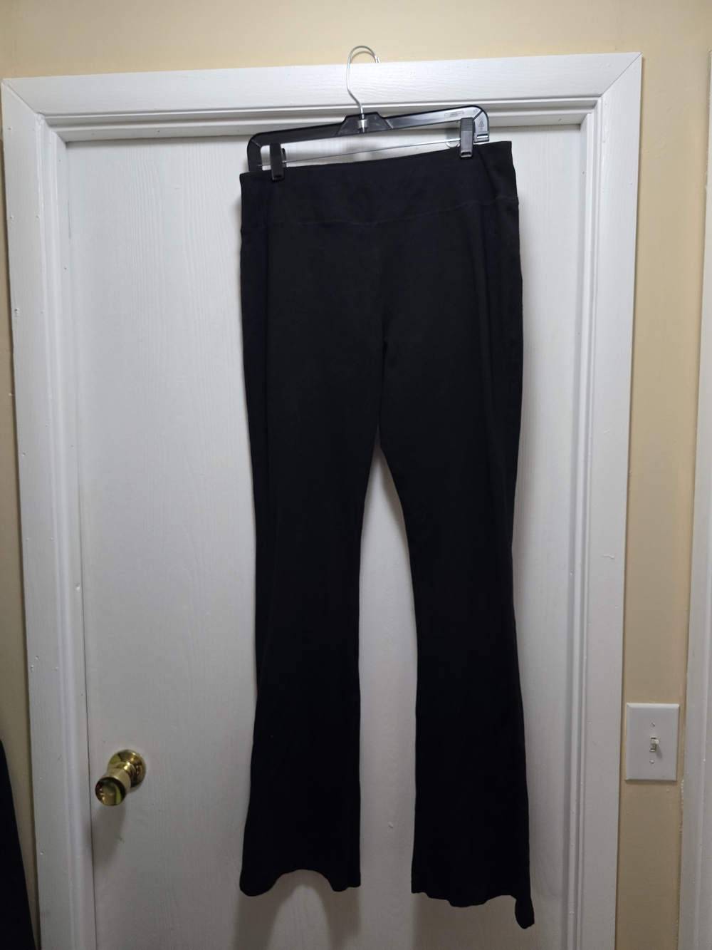 New York & Company Black Boot Cut Stretch Pants